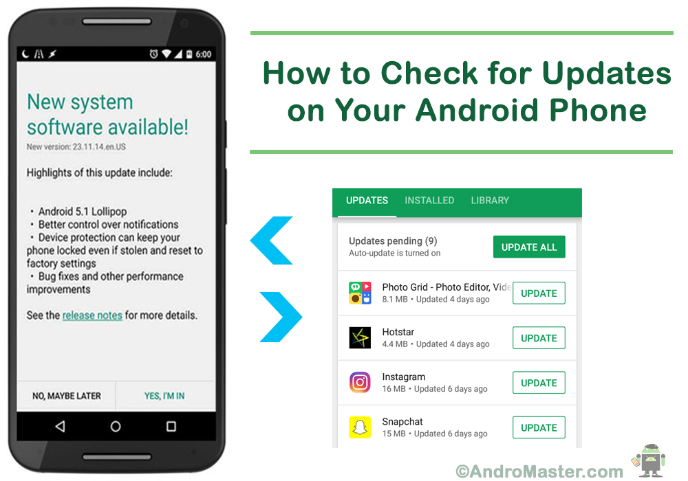 How to Check for Updates on Your Android Phone